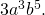 3a^3b^5.