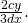 \frac{2cy}{3dx}.